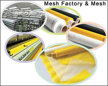 Load image into Gallery viewer, INTBUYING 3 Yards 50 Inches Width 180 Mesh Count Silk Screen Printing Mesh Fabric Polyester White Material