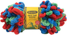 Load image into Gallery viewer, LION BRAND YARN COMPANY YARN CRAYOLA OFF THE HOOK 85, (3oz / 85g), Electric Lava