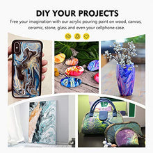 Load image into Gallery viewer, Magicfly 36 Colors Acrylic Pouring Paint (60ml/2oz Bottles), Pre-Mixed High Flow Liquid Acrylic Paint with 5 White Paint for Canvas, Wood, Stone, Glass, Ideal for Artwork, DIY Projects