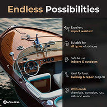 Load image into Gallery viewer, Aquaseal Table Top Epoxy Resin Epoxy - Bar Top Epoxy Clear Epoxy Resin Countertop Epoxy Marine Epoxy Resin Epoxy Countertop Kit Epoxy Kit 1 Gallon 2 Part Epoxy Resin Clear Marine Grade Epoxy