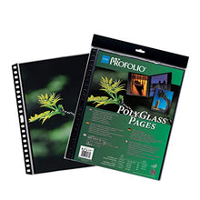 Load image into Gallery viewer, ProFolio by Itoya, Art ProFolio PolyGlass, 10-Pack Multi-Ring Binder Refill Pages - Portrait, 9 x 12 Inches