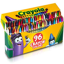 Load image into Gallery viewer, Crayola Classic Color Crayons in Flip-Top Pack with Sharpener, 96 Colors, Gift for Kids