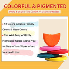 Load image into Gallery viewer, TBC The Best Crafts 12 Colors Watercolor Cake, Artist Paint Palette with Paint Brush, Educatioanl School Art Supplies for Kids, Early Learning Art Tools for Kids