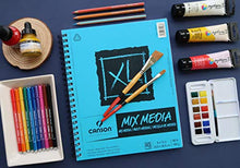 Load image into Gallery viewer, Canson 100510927 XL Series Mix Paper Pad, 98 Pound, 9 x 12 Inch, 60 Sheets, 1-Pack