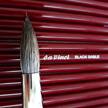 Load image into Gallery viewer, da Vinci Oil & Acrylic Series 5015 Russian Black Sable Paint Brush Set, Multiple Sizes, 3 Brushes (Series 1640, 1840, 1845)