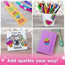 Load image into Gallery viewer, Creativity for Kids Big Gem Diamond Painting Kit - Create Your Own Sweets Stickers & Suncatchers - Diamond Art for Kids