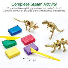 Load image into Gallery viewer, Creativity for Kids Create with Clay Dinosaurs - Build 3 Dinosaur Figures with Modeling Clay