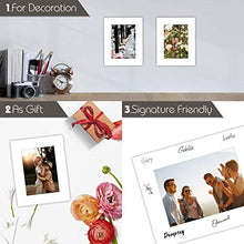 Load image into Gallery viewer, Golden State Art Pack of 50 8x10 White Picture Mats Mattes with White Core Bevel Cut for 5x7 Photo + Backing + Bags