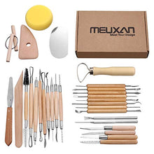 Load image into Gallery viewer, Meuxan 30PCS Pottery Tools Clay Sculpting Tool Set