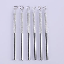 Load image into Gallery viewer, ACE 6pcs Clay Sculpture Sculpting Tool Mini Ribbon Cutter Metal Tools Set Carving Art