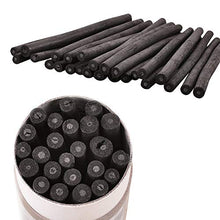 Load image into Gallery viewer, MyLifeUNIT Vine Charcoal Sticks, Willow Sketch Charcoal Pencils for Drawing, Pack of 25 (7-9 MM Dia)