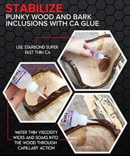 Load image into Gallery viewer, Starbond EM-02 Super Fast Thin, Premium Instant CA (Cyanoacrylate Adhesive) Super Glue Plus Extra Cap and Microtips, 2 oz. (for Woodturning, Pen Turning, Hobby, Stabilizing, Finish, Inlay)
