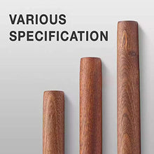 Load image into Gallery viewer, French Rolling Pin 3 Pieces Different Sizes (19.7inches 15inches 11inches) Made by Wenge Wood Very Suitable for Restaurants and Home Kitchens to Make Various Sizes of Bread