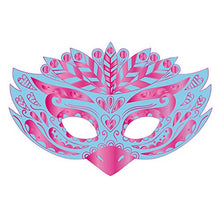 Load image into Gallery viewer, Janod Crafts – No Glue No Mess Scratch Art Party Masks – Creative, Imaginative, Inventive, and Developmental Play -- STEAM Approach to Learning – Ages 5-8+