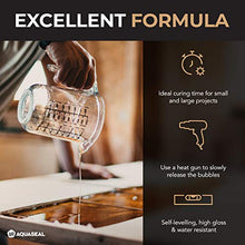 Load image into Gallery viewer, Aquaseal Table Top Epoxy Resin Epoxy - Bar Top Epoxy Clear Epoxy Resin Countertop Epoxy Marine Epoxy Resin Epoxy Countertop Kit Epoxy Kit 1 Gallon 2 Part Epoxy Resin Clear Marine Grade Epoxy