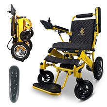 Load image into Gallery viewer, 2020 Limited Edition Remote Control Foldable Electric Wheelchair Mobility Aid Lightweight Motorized Power Wheelchairs (17.5" Wide)