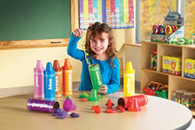 Load image into Gallery viewer, Learning Resources Rainbow Sorting Crayons, Various Colors, 56 Pieces