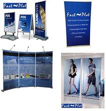 Load image into Gallery viewer, FastPlot Polypropylene Banner 8 mil Waterproof - 24inch x 100ft Roll - 2inch core