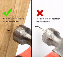 Load image into Gallery viewer, Picture Hangers, Coologin 120 Pieces Professional Photo Frame Hooks, Heavy Duty Picture Hanging Kit with Nails for Wall Mounting, Holds 10-100 lbs,Golden