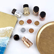 Load image into Gallery viewer, LET'S RESIN Metallic Pigment Powder, 5 Colors Resin Fine Powder, Each Bottle 20ml Shimmer Pigment Dye for Epoxy Resin Coloring, Polymer Clay and Other Crafts