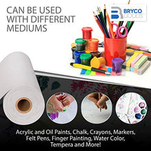Load image into Gallery viewer, White Kraft Arts and Crafts Paper Roll – 2 Pack of 18” x 75’ (900 Inch) Rolls - Ideal for Paints, Wall Art, Easel Paper, Fadeless Bulletin Board Paper, Gift Wrapping Paper & Kids Crafts - Made in USA