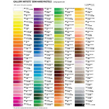 Load image into Gallery viewer, Mungyo Gallery Semi-Hard Pastels Cardboard Box Set of 24 - Assorted Colors