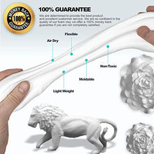 Load image into Gallery viewer, Foam Clay Moldable Cosplay Air Dry by Pixiss (300 Gram White) – High Density and Perfect for Intricate Designs | Air Dry to Perfection | Great for Cutting with Knife or Rotary Tool, Sanding or Shaping
