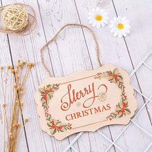 Load image into Gallery viewer, Jetec 10 Pieces Unfinished Blank Sign Hanging Wood Sign Decorative Wood Plaques for DIY Craft, 5 Designs