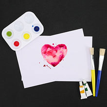 Load image into Gallery viewer, Watercolor Paper Cold Press Paper Pack for Watercolorist Students Beginning Artists, 6 by 9 Inches (120)