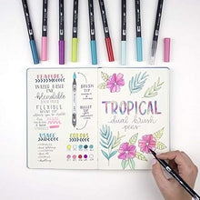 Load image into Gallery viewer, Tombow Dual Brush Pens (Tropical)
