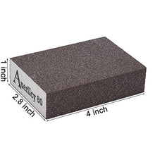 Load image into Gallery viewer, Sanding Sponge, Auerllcy Coarse/Medium/Fine/Superfine 4 Different Specifications Sanding Blocks Assortment,Washable and Reusable.
