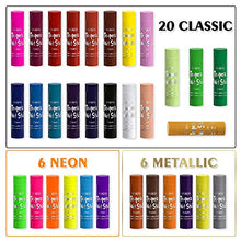 Load image into Gallery viewer, Tempera Paint Sticks, 32 Colors Solid Tempera Paint for Kids, Super Quick Drying, Works Great on Paper Wood Glass Ceramic Canvas