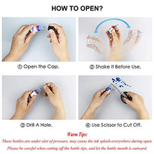 Load image into Gallery viewer, Alcohol Ink Set Resin Dye-24 Bottles Vibrant Colors Alcohol Ink for Resin, Concentrated Fast-Drying Alcohol-Based Ink Resin Pigment for Resin,Petri,Ceramic,Yupo,Fluid Art Painting,Tumbler (0.35oz×24)