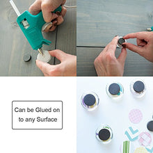 Load image into Gallery viewer, Anpro 120 Pcs Strong Ceramic Industrial Magnets Hobby Craft Magnets-11/16 Inch (18mm) Round Magnet Disc for Refrigerator Button DIY Cup Tiny Magnet Craft Hobbies, Science Projects & School Crafts