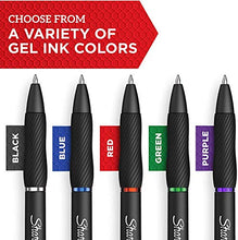 Load image into Gallery viewer, Sharpie S-Gel, Gel Pens, Medium Point (0.7mm), Black Ink Gel Pen, 12 Count