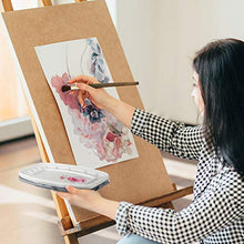 Load image into Gallery viewer, Hethrone 23 Wells Paint Pallet Tray with a Sponge for Adults & Kids, Easily Washable Paint Palette for Watercolor, Gouache, Acrylic Paint