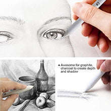 Load image into Gallery viewer, LEOBRO 16 Pcs Blending Stumps and Tortillions Set Sketch Drawing Tools with 2 Pcs Sandpaper Pencil Pointer Shipping by FBA