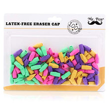 Load image into Gallery viewer, Mr. Pen Pencil Top Erasers, Cap Erasers, 120 Pack