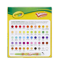 Load image into Gallery viewer, Crayola Twistables Crayons Coloring Set, Kids Indoor Activities At Home, 50 Count