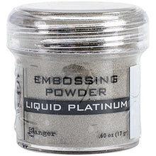 Load image into Gallery viewer, Ranger Embossing Powder, 0.6-Ounce Jar, Liquid Platinum