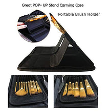 Load image into Gallery viewer, Lasten 21 Pcs Artist Paint Brush Set for Acrylic Watercolor Oil Gouache Painting, Professional Paint Brushes Nylon Hair Paint Brushes with Palette Knife Sponge and Storage Case