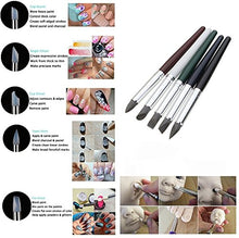 Load image into Gallery viewer, COMIART Clay Sculpture Tools Silicon Color Shapers Painting Brushes Size 6