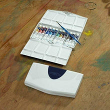 Load image into Gallery viewer, Winsor & Newton Cotman Water Colour Painting Plus Set, Set of 12, 8ml Tubes
