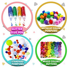 Load image into Gallery viewer, FunzBo Arts and Crafts Supplies for Kids - Craft Art Supply Kit for Toddlers Age 4 5 6 7 8 9 - All in One D.I.Y. Crafting School Kindergarten Homeschool Supplies Arts Set Christmas Crafts for Kids