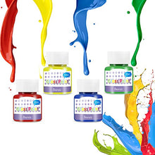 Load image into Gallery viewer, Glass Paint, Stained Glass Paint, Glass Color Paint for Wine Bottle, Light Bulbs and Ceramic (12 Colors x 0.84 fl.oz)