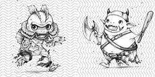 Load image into Gallery viewer, Pop Manga Cute and Creepy Coloring Book