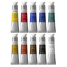Load image into Gallery viewer, Winsor & Newton Winton Oil Colour Paint Basic Set, Ten 21ml Tubes