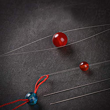 Load image into Gallery viewer, 18 Pieces Beading Needles, 6 Sizes Seed Beads Needles Big Eye Beading Needles Collapsible Beading Needles Set for Jewelry Making with Needle Bottle