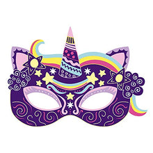 Load image into Gallery viewer, Janod Crafts – No Glue No Mess Scratch Art Party Masks – Creative, Imaginative, Inventive, and Developmental Play -- STEAM Approach to Learning – Ages 5-8+