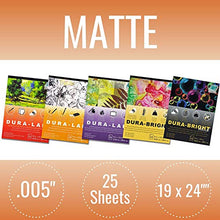 Load image into Gallery viewer, Grafix Matte 19 x 24”, Pad of 25 – .005” Dura-Lar, Economical Alternative to Drafting Film and Acetate, Translucent Drawing Surface for Lead, Ink, Charcoal, Paint, and Colored Pencil
